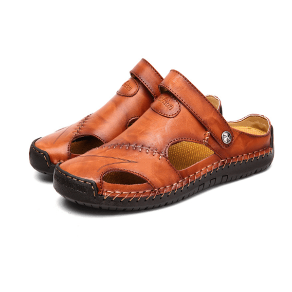 Chris | Sandalias de Cuero Ortopédicas