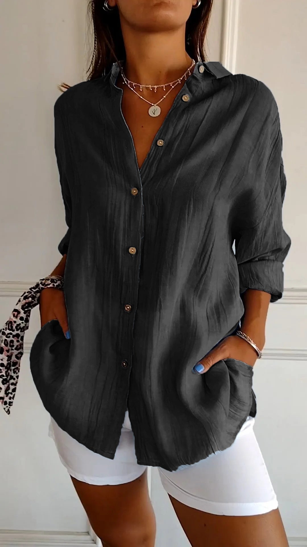 Sacha - Blusa Larga y Cómoda