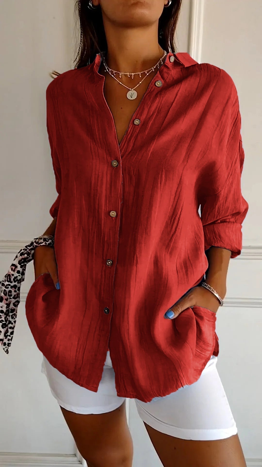 Sacha - Blusa Larga y Cómoda