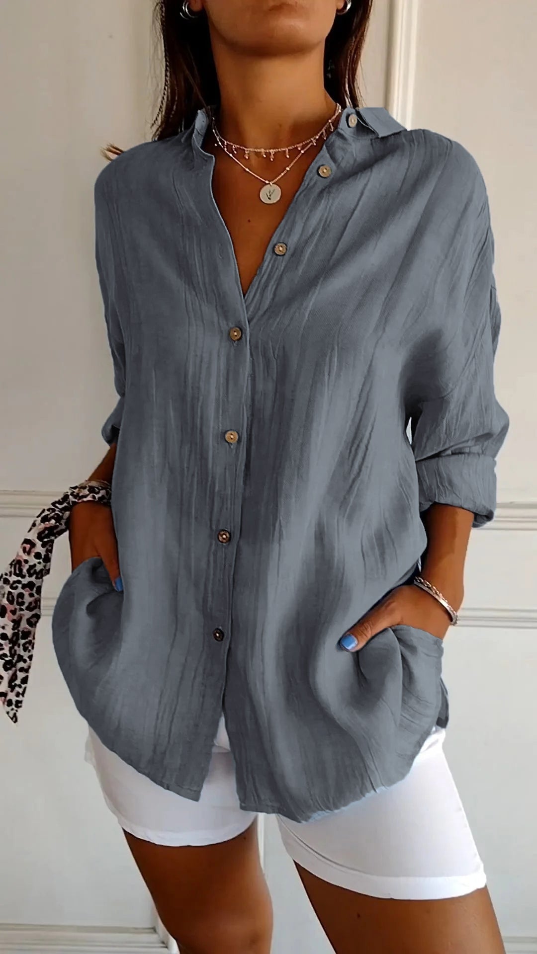 Sacha - Blusa Larga y Cómoda