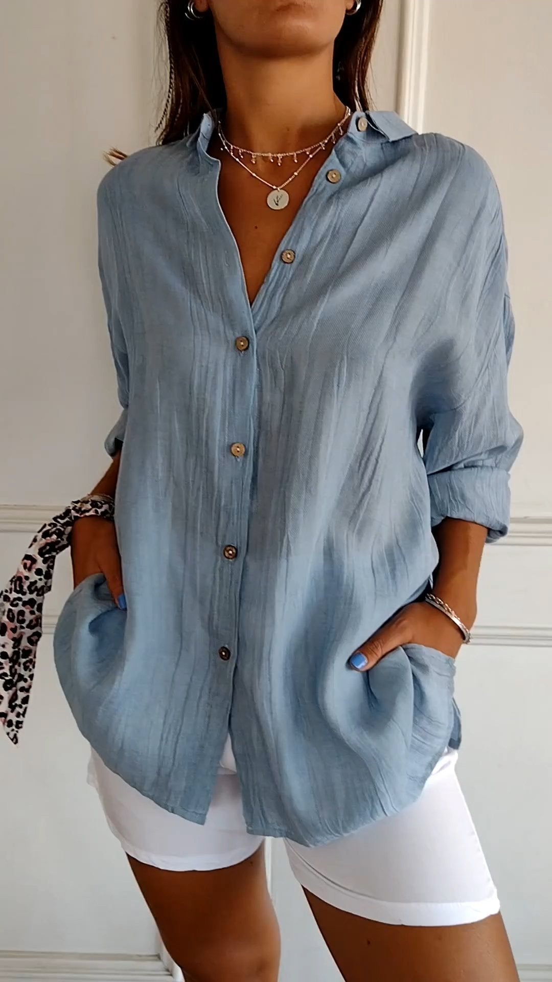 Sacha - Blusa Larga y Cómoda
