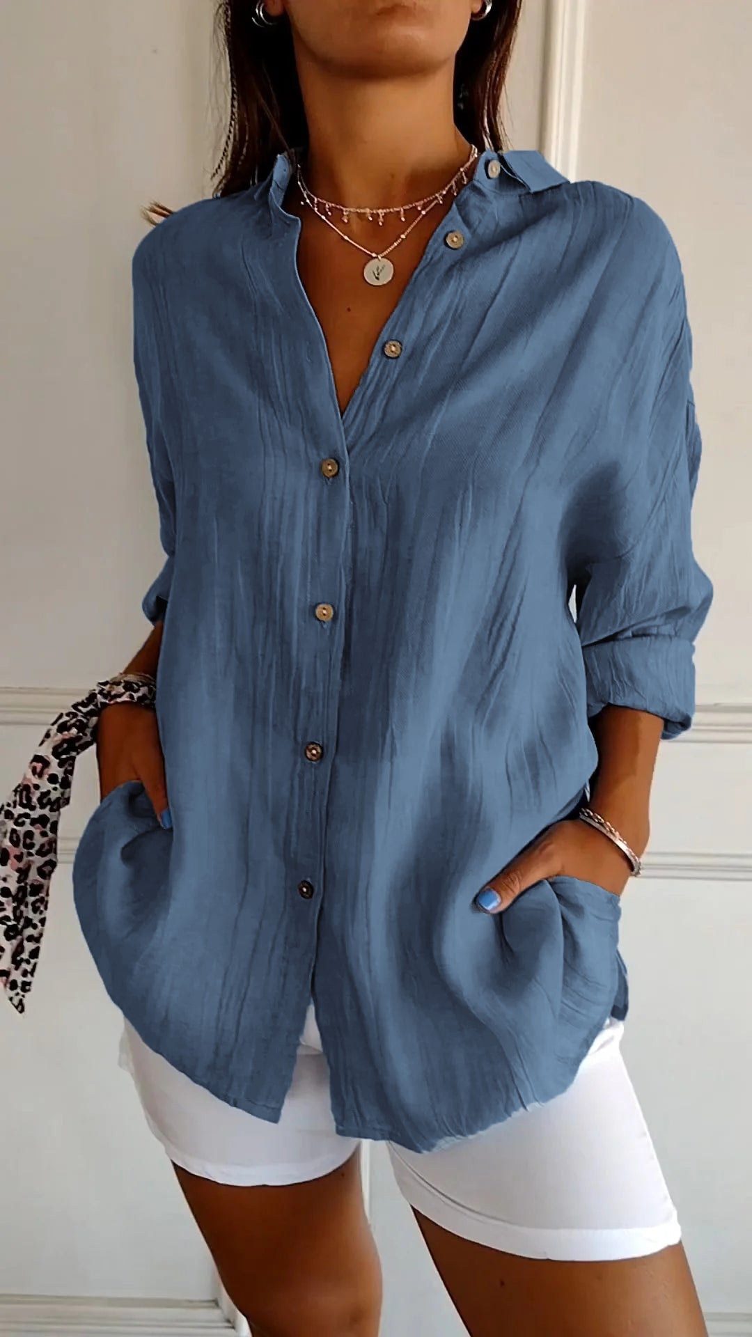Sacha - Blusa Larga y Cómoda