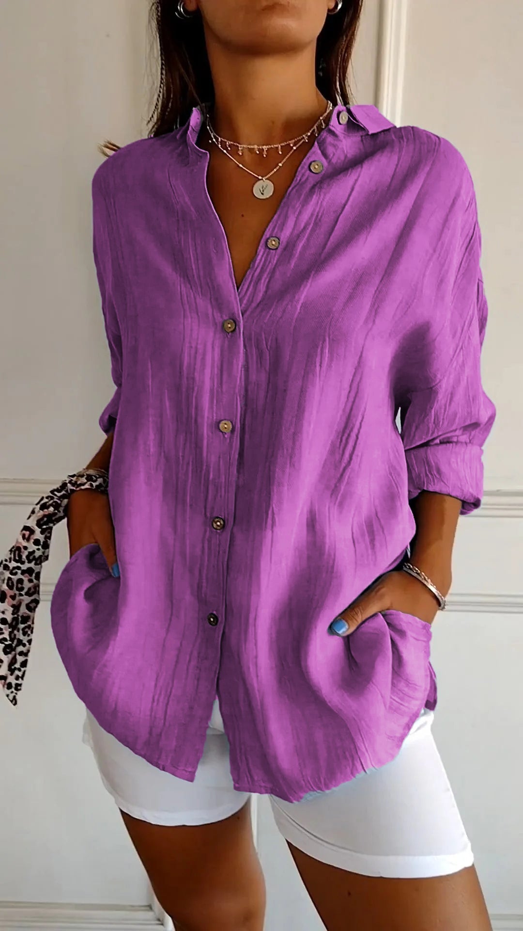 Sacha - Blusa Larga y Cómoda