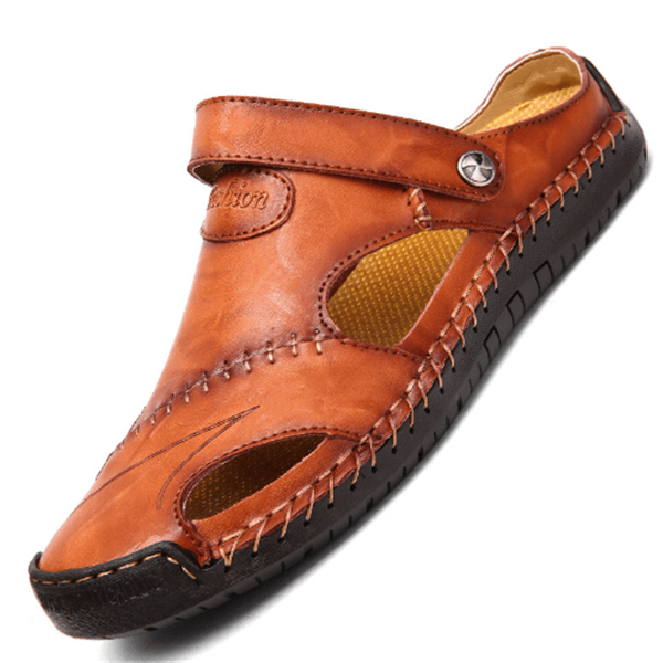 Chris | Sandalias de Cuero Ortopédicas