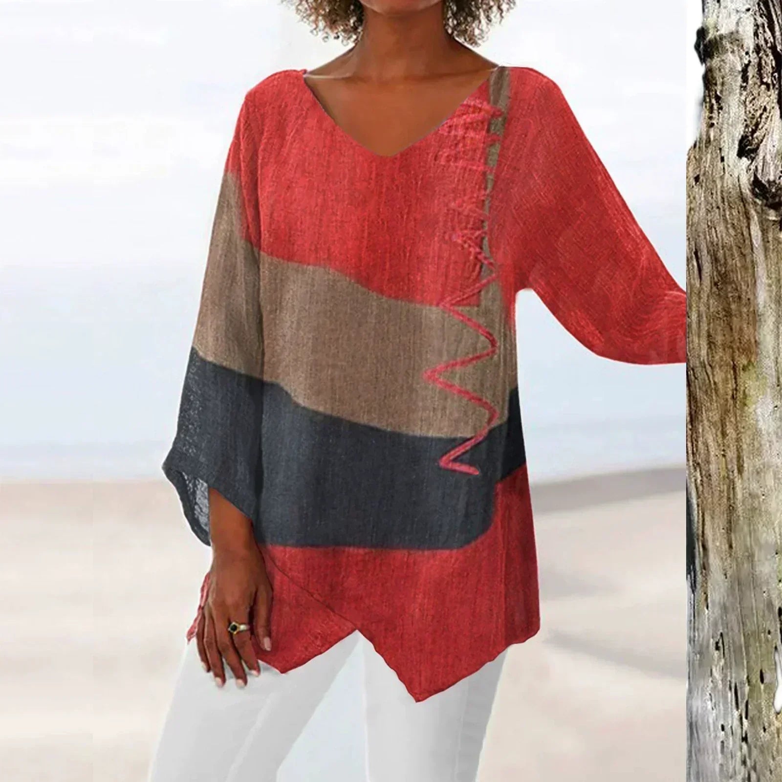 Hélène - Blusa elegante para mujer